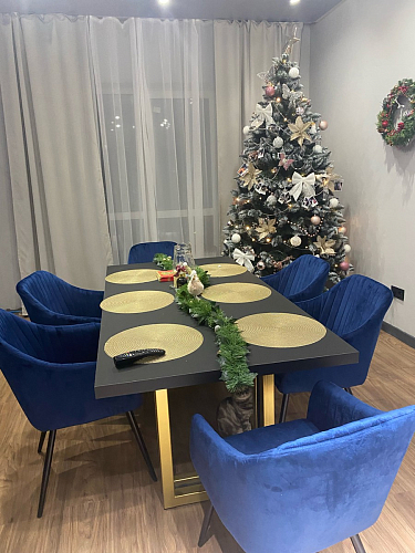 Стул на металлокаркасе Slam синий фото покупателя 3