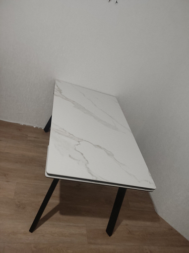 Керамический стол Норман 120(180)х80 shakespeare black / черный фото покупателя 15