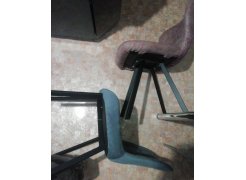 Стул на металлокаркасе Челси латте / черный фото покупателя 187