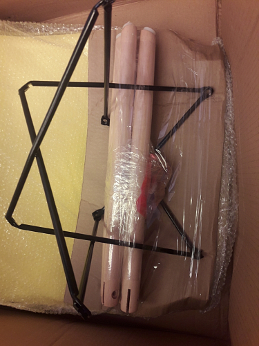 Пластиковый стул Eames PC-015 желтый фото покупателя 476