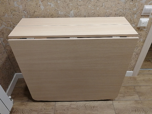 Стол обеденный раздвижной СтК7 дуб молочный фото покупателя 197