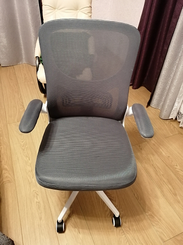 Компьютерное кресло Konfi light gray / blue / white фото покупателя 38