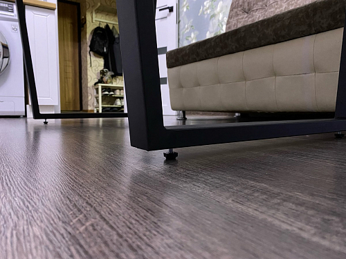 Стол Лота Лофт 120 25 мм дуб делано темный / черный матовый фото покупателя 550