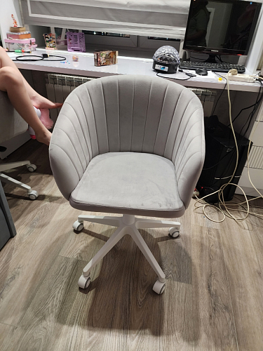 Компьютерное кресло Тибо 01 светло-коричневый / черный фото покупателя 8