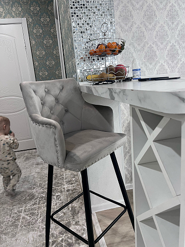 Барный стул Ofir dark gray фото покупателя 4