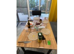 Стол Лота Лофт 140 25 мм юта / белый матовый фото покупателя 788