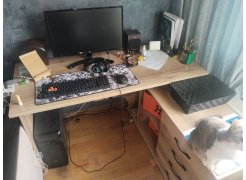 Компьютерный стол с тумбой КСТ-109 тумба слева фото покупателя 85