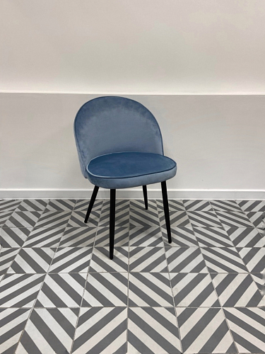 Стул на металлокаркасе Dodo blue из шоурума 3