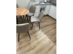 Стул на металлокаркасе Вейв светло-серый (hl 63) / 10К черный каркас фото покупателя 347