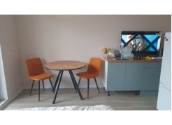 Стул на металлокаркасе Дани 01 светло-серый / черный фото покупателя 1