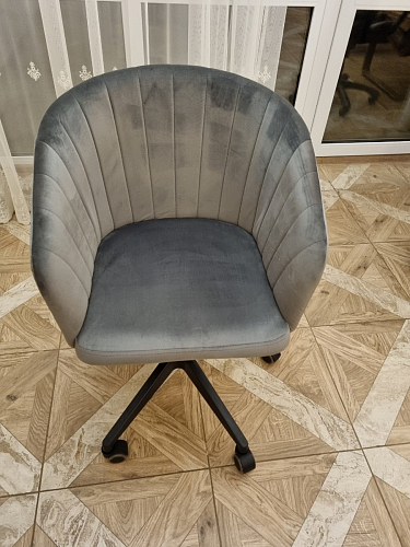 Компьютерное кресло Тибо confetti chocolate / белый фото покупателя 174