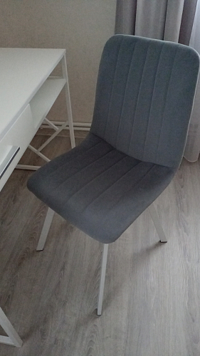 Стул на металлокаркасе Sling white / gray фото покупателя 6