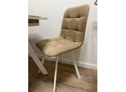 Стул на металлокаркасе Чилли светло-серый / черный фото покупателя 355