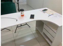 Письменный стол СПм-25 левый бетон фото покупателя 6