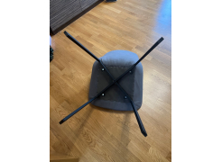 Стул на металлокаркасе Челси светло-серый / белый каркас фото покупателя 22