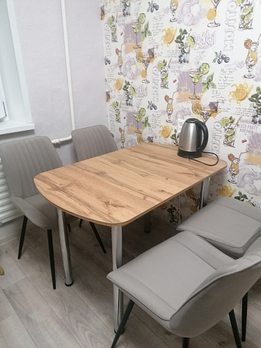 Стул на металлокаркасе Седа К кирпичный / черный фото покупателя 53