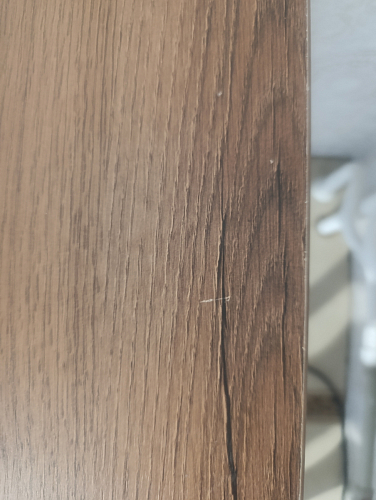 Стол Лота Лофт 140 25 мм черный матовый / бетон фото покупателя 710