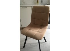 Стул на металлокаркасе Чилли розовый / черный каркас фото покупателя 298