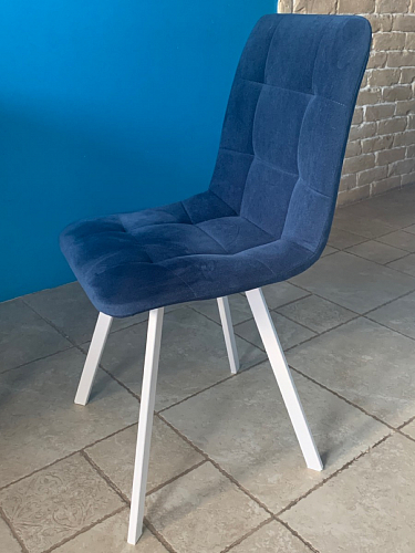 Стул на металлокаркасе Чилли зеленый / черный фото покупателя 823