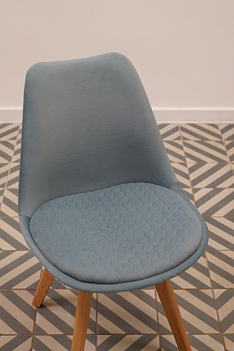 Деревянный стул Bonuss light gray / wood из шоурума 3