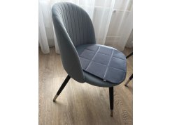 Стул на металлокаркасе Gabi gray / black фото покупателя 568