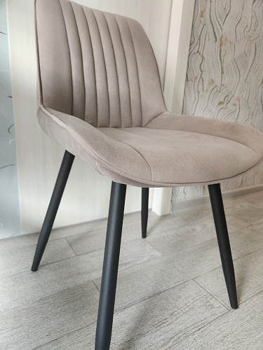 Комплект стульев Седа К 2 шт латте / черный фото покупателя 292