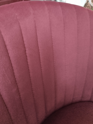 Стул на металлокаркасе Gabi wine red / black фото покупателя 529