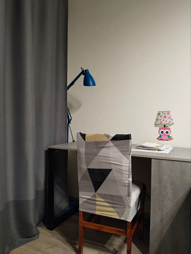 Письменный стол Битти Лофт 116х60х75 дуб вотан / черный матовый фото покупателя 29