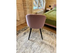 Стул на металлокаркасе Gabi 1 light purple / black фото покупателя 182