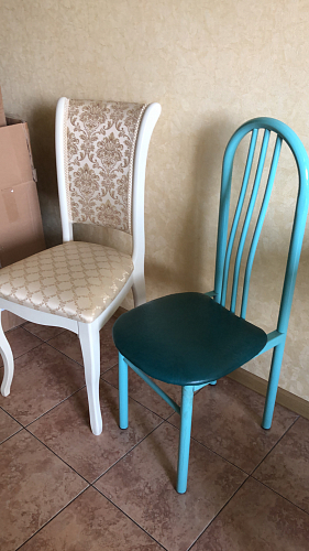 Деревянный стул Фабиано орех / шоколад комби фото покупателя 11