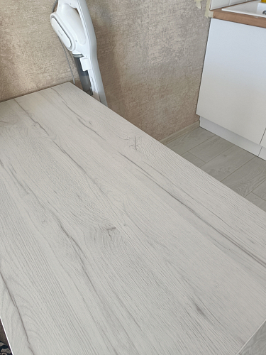 Стол Тринити Лофт 120 25 мм черный матовый / юта фото покупателя 46