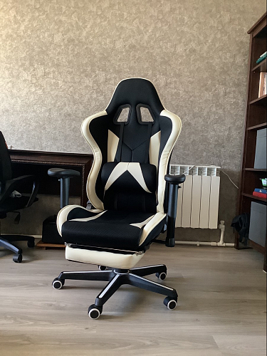 Компьютерное кресло Kano черное / красное фото покупателя 40