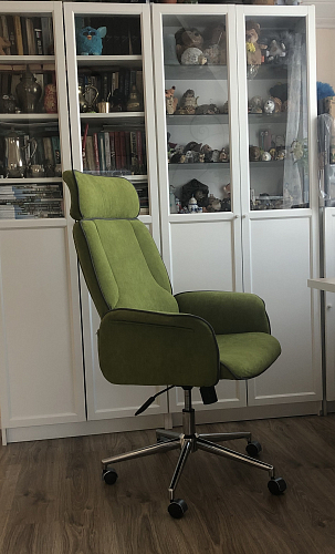 Кресло Charm олива фото покупателя 21