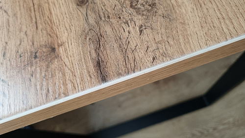 Деревянный стол Лота Лофт 140х80 дуб крафт табачный / черный матовый фото покупателя 857