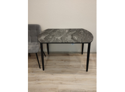 Стол раскладной Гуанг гранит темный / черный фото покупателя 1