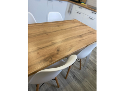 Стол Тринити Лофт 120 32 мм бетон / черный матовый фото покупателя 382