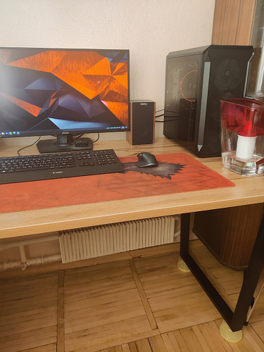 Деревянный стол Лота Лофт 140х80 белый матовый / бетон светлый фото покупателя 721