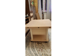 Стол-трансформер Виват дуб вотан / хром фото покупателя 8