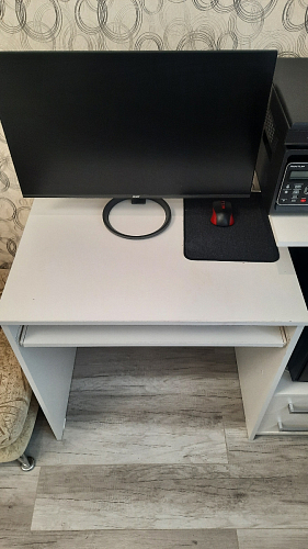 Компьютерный стол Джаз-24 правый дуб сонома фото покупателя 67