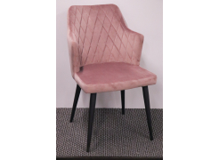 Стул на металлокаркасе Velen light gray / black из шоурума 5