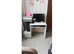 Компьютерный стол Джаз-24 левый белый фото покупателя 79