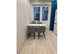 Стул на металлокаркасе Gabi 1 light purple / black фото покупателя 461