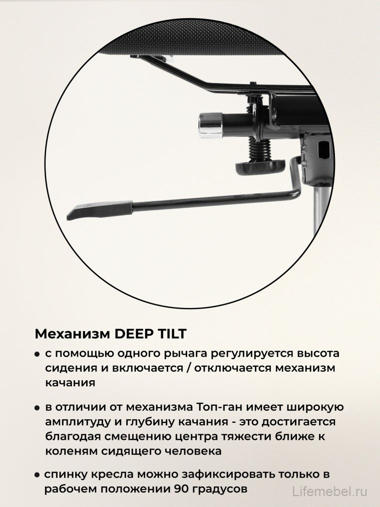 Компьютерное кресло Reus сетка black