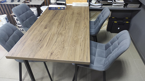 Деревянный стул Челси 360 светло-серый (zd 960) / светлое дерево фото покупателя 171