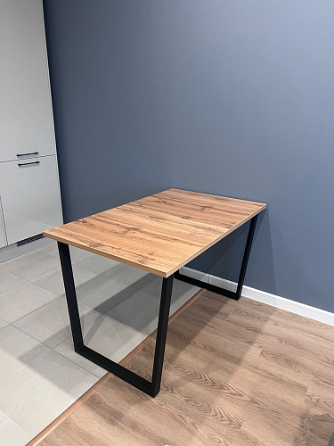 Деревянный стол Лота Лофт 120х75 белый матовый / дуб крафт золотой фото покупателя 725