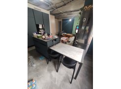 Стол Центавр бетон / графит фото покупателя 24