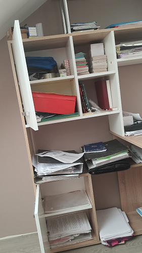 Стол компьютерный КС15 белый правый фото покупателя 13