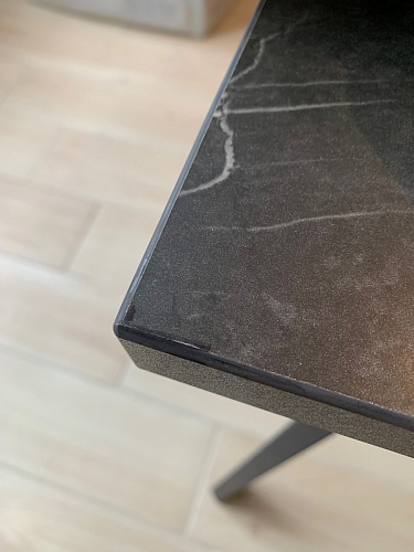 Стол Тринити Лофт 120 32 мм дуб галифакс табако / черный матовый фото покупателя 292