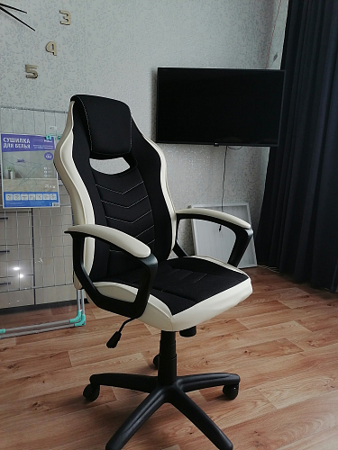 Компьютерное кресло Gamer черное / серое фото покупателя 112