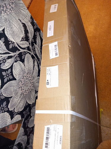 Стол Тулип 90х73 белый мрамор / золото фото покупателя 108